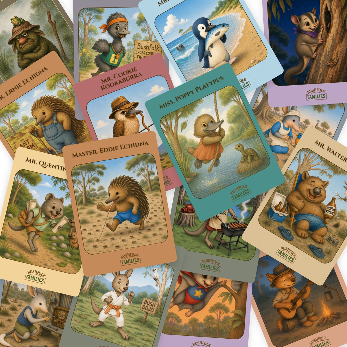 Bushfolk Families: The Great Bushie Round-Up